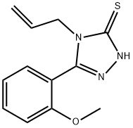 4-ALLYL-5-(2-METHOXYPHENYL)-4H-1,2,4-TRIAZOLE-3-THIOL Struktur