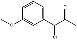 1-chloro-1-(3-Methoxyphenyl)propan-2-one Struktur