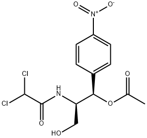 chloramphenicol 1-acetate Struktur