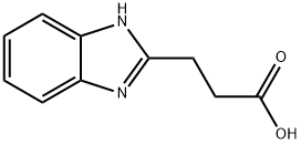 2-BENZIMIDAZOLEPROPIONIC ACID Struktur