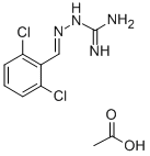 GUANABENZ ACETATE Struktur