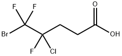 5-BROMO-4-CHLORO-4,5,5-TRIFLUOROPENTANOIC ACID price.