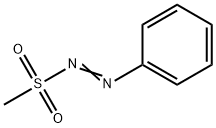 1-(METHYLSULFONYL)-2-PHENYLDIAZENE Struktur