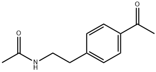 4-(2-(N-Acetylamino)ethyl)acetophenone Struktur