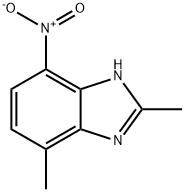 Benzimidazole, 2,4-dimethyl-7-nitro- (8CI) Struktur