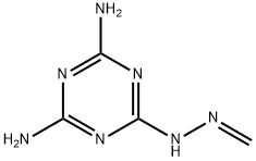 Formaldehyde, (4,6-diamino-1,3,5-triazin-2-yl)hydrazone (9CI) Struktur