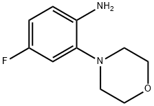 4-FLUORO-2-(4-MORPHOLINYL)ANILINE Struktur