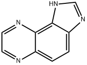 1H-Imidazo[4,5-f]quinoxaline(9CI) Struktur