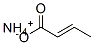 ammonium 2-butenoate Struktur