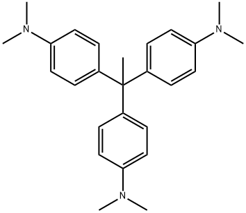 1,1,1-TRIS(4-N,N-DIMETHYLAMINOPHENYL)-ETHANE Struktur