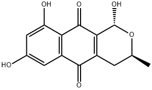 (-)-Thysanone Struktur