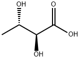 (2S,3S)-2,3-Dihydroxybutyric acid Struktur