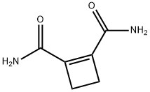 1-Cyclobutene-1,2-dicarboxamide(8CI,9CI) Struktur