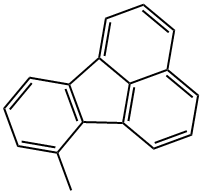 7-methylfluoranthene Struktur