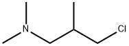 3-chloro-2-methylpropyl(dimethyl)amine  Struktur