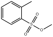 o-Toluenesulfonic acid, methyl ester Struktur