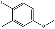 4-FLUORO-3-METHYLANISOLE Structure