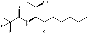 N-(Trifluoroacetyl)-L-threonine butyl ester Struktur