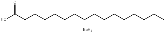 barium dipalmitate Struktur