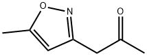 2-Propanone, 1-(5-methyl-3-isoxazolyl)- (8CI) Struktur