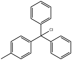 4-METHYLTRITYL CHLORIDE Structure