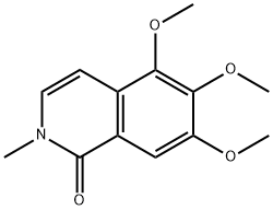 5,6,7-Trimethoxy-2-methylisoquinolin-1(2H)-one Struktur