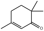 3,6,6-Trimethyl-2-cyclohexen-1-one Struktur