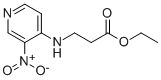 ETHYL 3-(3-NITROPYRIDIN-4-YLAMINO)PROPIONATE Struktur