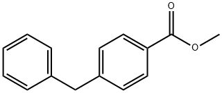 METHYL 4-BENZYLBENZOATE Struktur