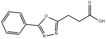 3-(5-PHENYL-1,3,4-OXADIAZOL-2-YL)PROPANOIC ACID Struktur