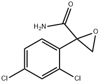 2-(2,4-Dichlorophenyl)oxirane-2-carboxamide Struktur