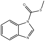 1-Benzimidazolecarboxylicacid,thio-,S-methylester(8CI) Struktur