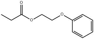 PHENOXYETHYL PROPIONATE Struktur