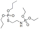 Phosphorothioic acid S-[2-(diethoxyphosphinylamino)ethyl]O,O-dipropyl ester Struktur