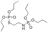 Phosphorothioic acid S-[2-(dipropoxyphosphinylamino)ethyl]O,O-dipropyl ester Struktur