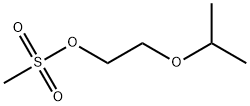 METHANESULFONIC ACID 2-ISOPROPOXYETHYL ESTER Struktur