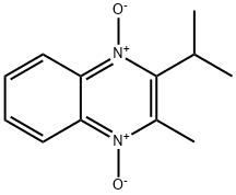 QUINOXALINE-2-METHYL-2-(1-METHYLETHYL)-1,4-DIOXIDE Struktur