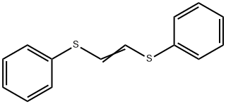 1,2-BIS(PHENYLTHIO)ETHYLENE (CIS- AND TRANS- MIXTURE) Struktur