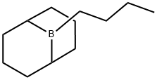 9-butyl-9-borabicyclo[3.3.1]nonane Struktur