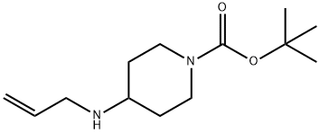 4-ALLYLAMINO PIPERIDINE-1-CARBOXYLIC ACID TERT-BUTYL ESTER Struktur