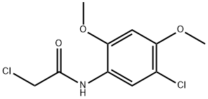 2-CHLORO-N-(5-CHLORO-2,4-DIMETHOXYPHENYL)ACETAMIDE Struktur