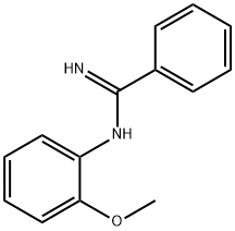 N-(o-Methoxyphenyl)benzamidine Struktur