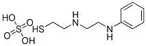 2-[(2-Anilinoethyl)amino]ethanethiol sulfate Struktur