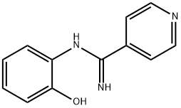 N-(o-Hydroxyphenyl)isonicotinamidine Struktur