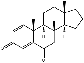 1,4-Androstadiene-3,6-dione Struktur