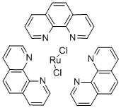 TRIS-(1,10-PHENANTHROLINE) RUTHENIUM (II) CHLORIDE Struktur