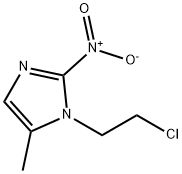 1-(2-Chloroethyl)-5-methyl-2-nitro-1H-imidazole Struktur