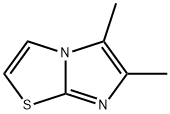 5,6-Dimethylimidazo[2,1-b]thiazole Struktur