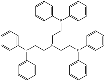 TRIS[2-(DIPHENYLPHOSPHINO)ETHYL]PHOSPHINE Struktur