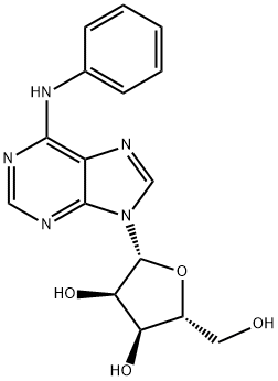 N6-PHENYLADENOSINE Struktur